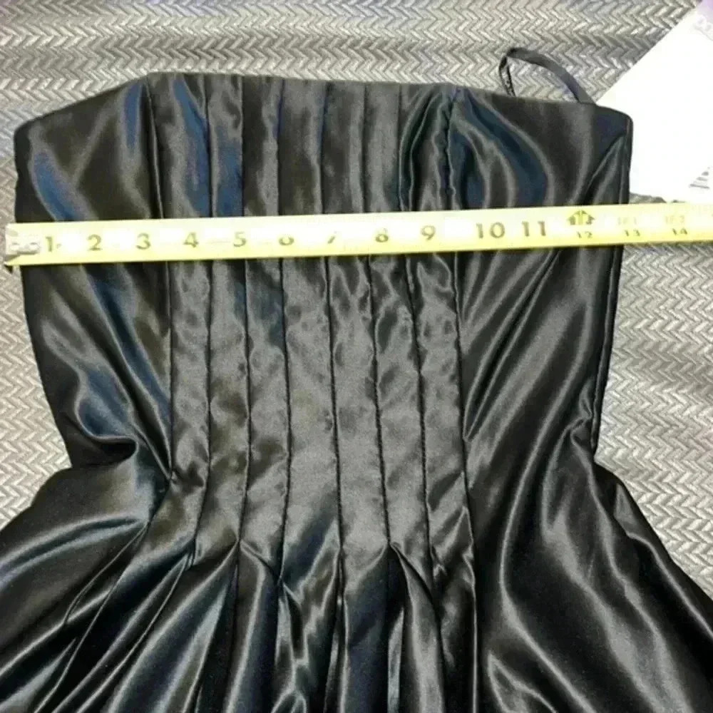 Jessica McClintock Strapless Fit & Flare Cocktail Dress Lace Trim Size 2 NWT - Picture 10 of 11